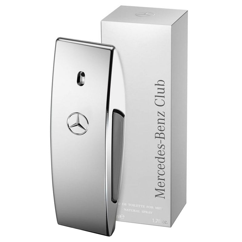mercedes-benz-club عطر بنز کلاب نقره ای