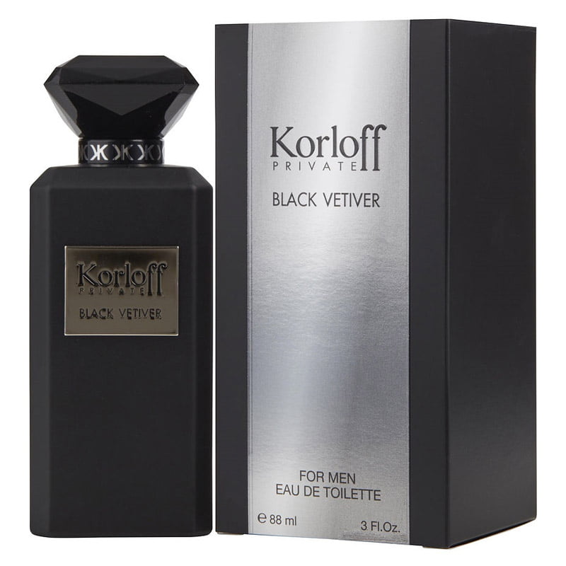 korloff-paris-black-vetiver-eau-de-toilette-for-men عطر کارلوف پاریس بلک وتیور ادو تویلت مردانه