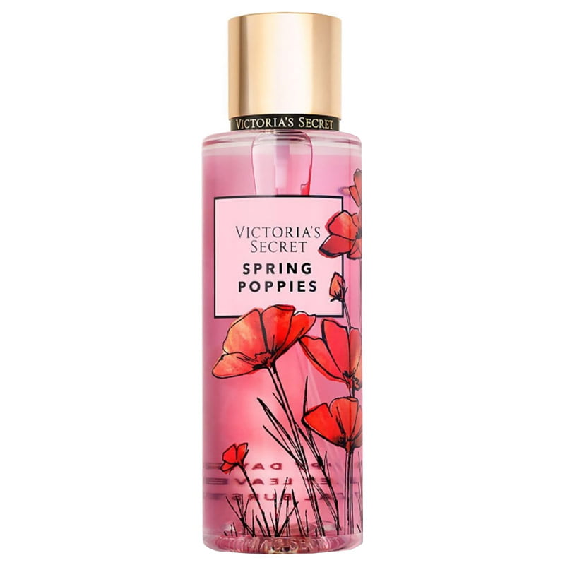 spring-poppies-splash بادی اسپلش اسپرینگ پاپ پیز ویکتوریا سکرت اورجینال