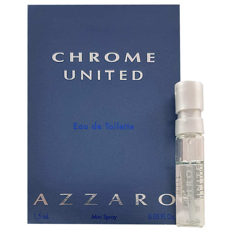 chrome-united-Sampel عطر آزارو کروم یونایتد ادو تویلت مردانه