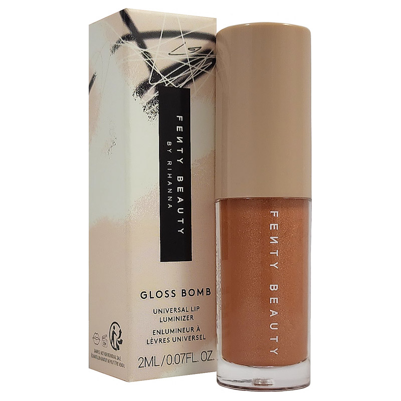 sample-gloss-bomb -fenty-beauty-by-rihanna سمپل رژ لب مایع فنتی بیوتی بای ریحانا