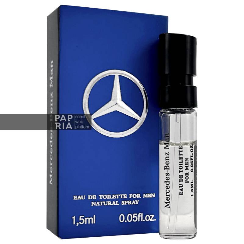 sample-mercedes-benz-eau-de-toilette سمپل عطر مرسدس بنز ادو تویلت مردانه 1.5 میلی لیتر - تصویر 1