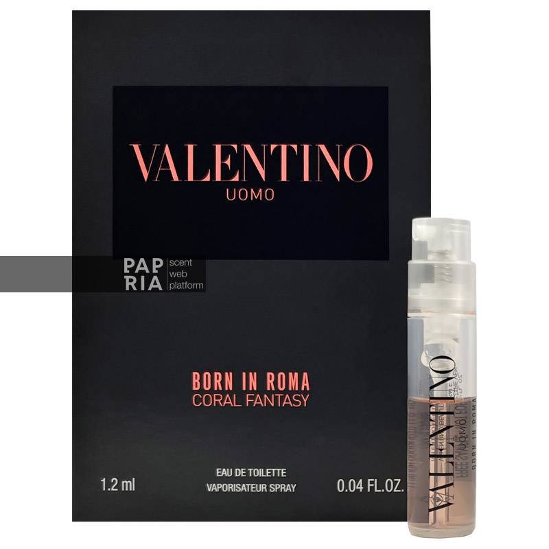 sample-valentino-uomo-born-in-roma-coral-fantasy سمپل عطر ولنتینو امو این روما کورال فانتزی