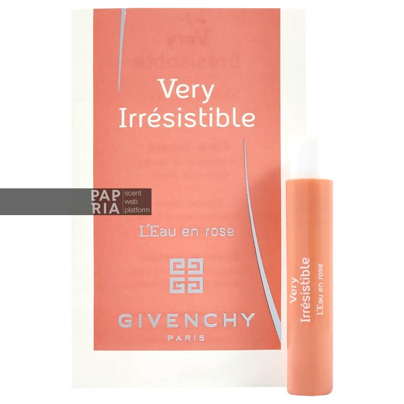 sample-givenchy-very-irresistible-leau-en-rose سمپل عطر ژیوانشی وری اریسیستیبل لئو ان رز