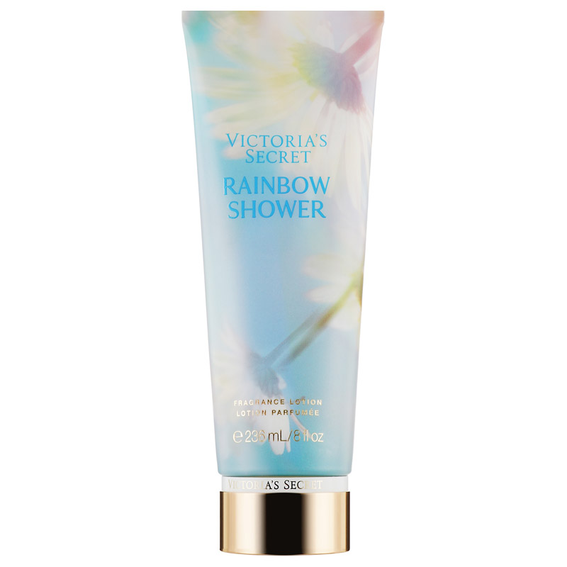 body-lotion-rainbow-shower-lotion لوسیون بدن رین بو شاور ویکتوریا سکرت اورجینال - تصویر 1