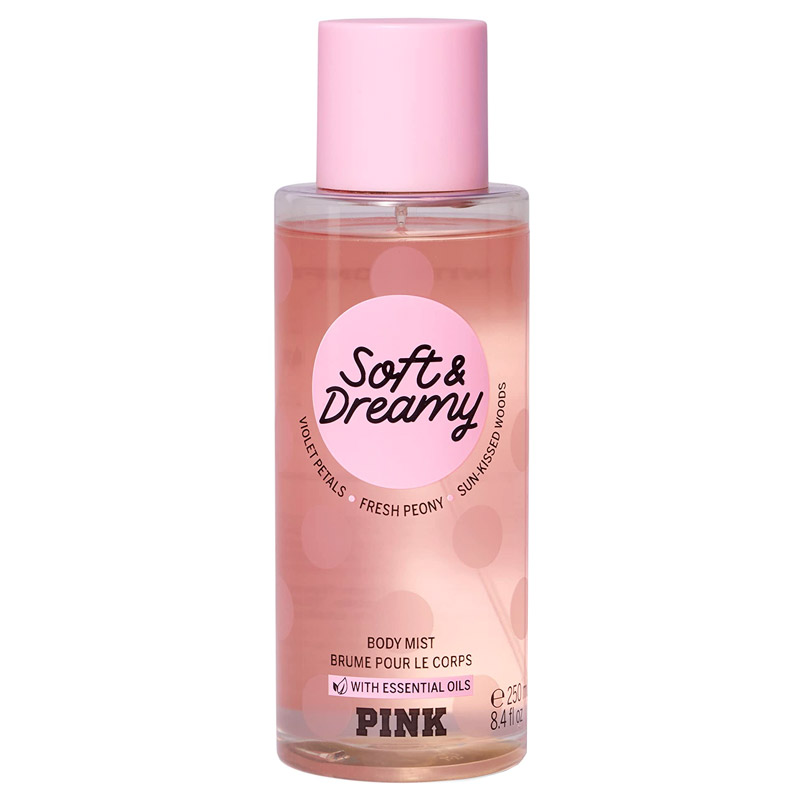 body-splash-soft-and-dreamy-mist بادی اسپلش پینک سافت اند دریمی ویکتوریا سکرت