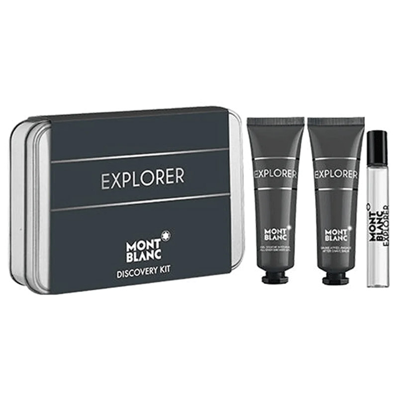 mont-blanc-explorer-gift-set گیفت ست مینیاتوری مون بلان اکسپلورر