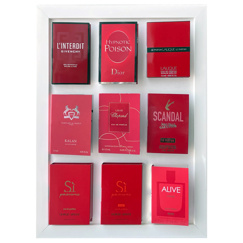 frame-red-sample قاب سمپل قرمز زنانه 9 عددی