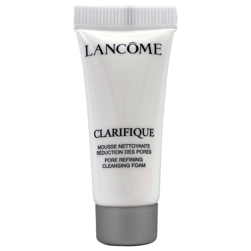 lancome-clarifique-cleansing-foam-sample سمپل فوم پاک کننده منافذ پوست