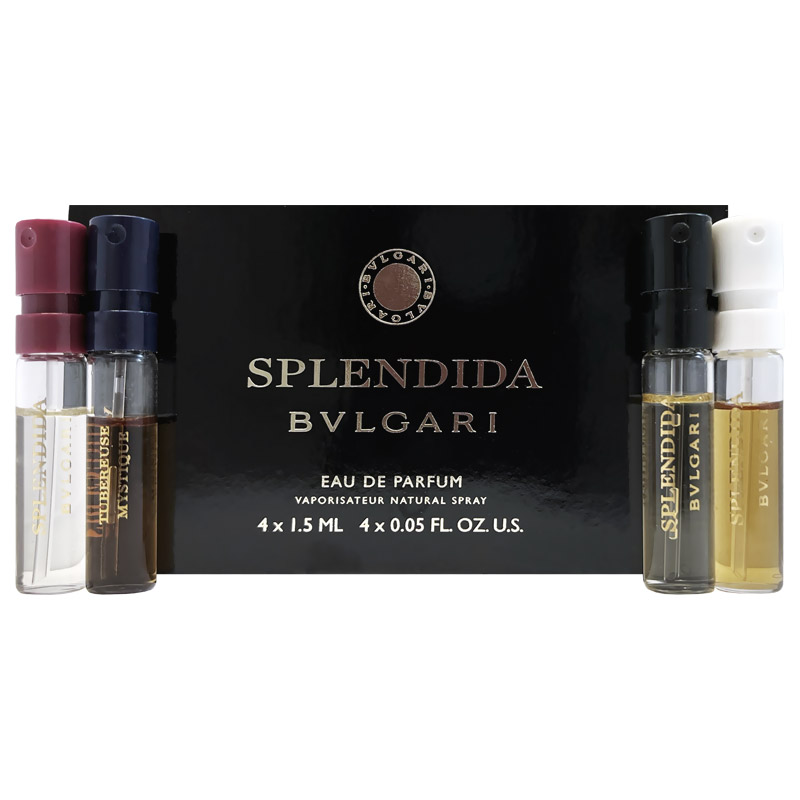 bvlgari-splendida-sample-pack پک سمپل بولگاریاسپلندیدا 4 عددی