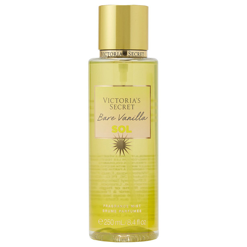 body-splash-bare-vanilla-sol-mist بادی اسپلش بیر وانیلا سول ویکتوریا سکرت اصل