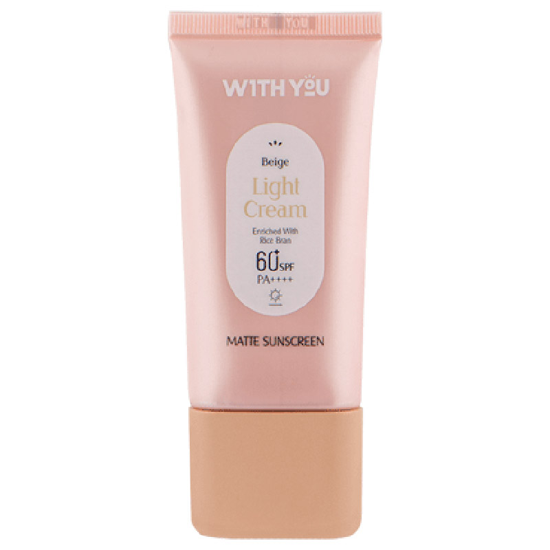 with-you-light-cream-invisible کرم ضد آفتاب ویت یو لایت کرم