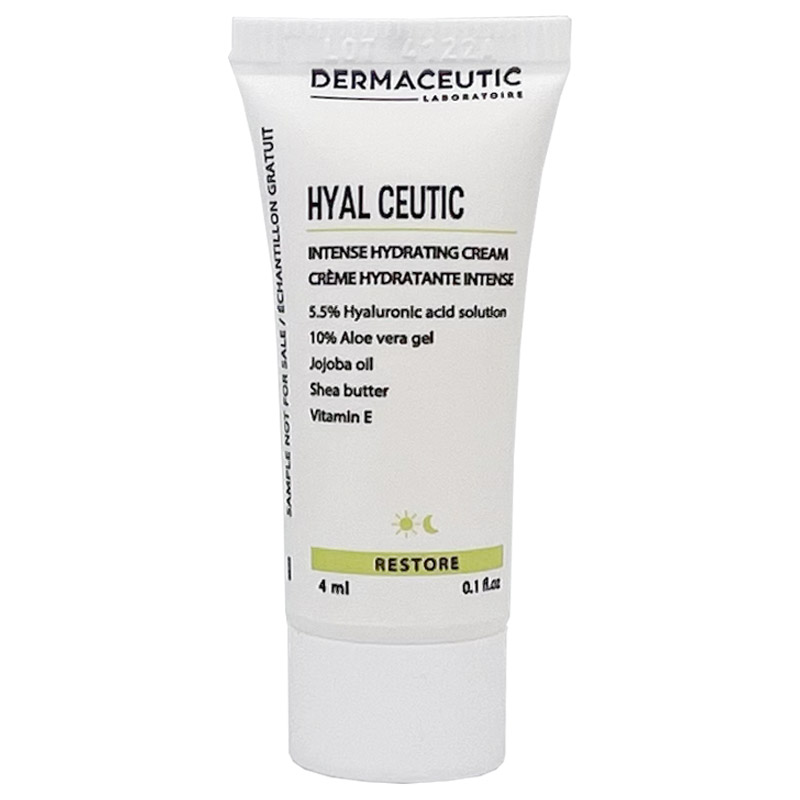 dermaceutic-hyal-ceutic-sample سمپل کرم مرطوب کننده هیال سیوتیک درماسیوتیک