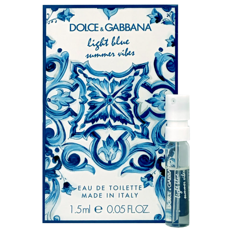 dolce-gabbana-light-blue-capri-in-love-sample سمپل دولچه اند گابانا لایت بلو کاپری این لاو ادو پرفیوم زنانه