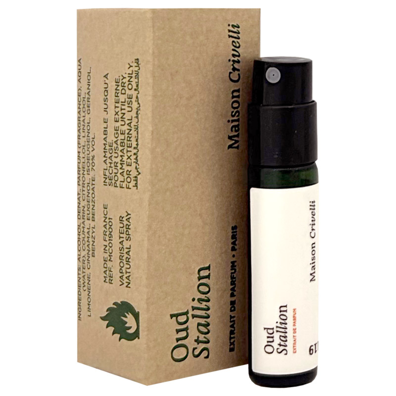 oud-stallion-sample سمپل میسون کریویلی عود استالیون ادو پرفیوم زنانه و مردانه
