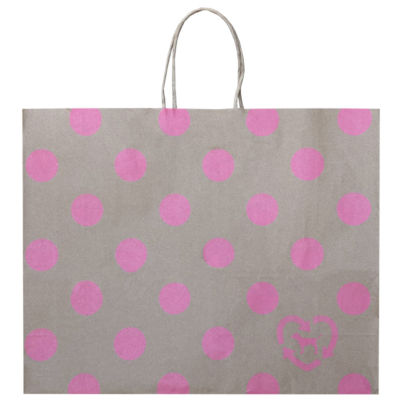 victorias-secret-pink-paper-bag بگ کاغذی ویکتوریا سکرت پینک