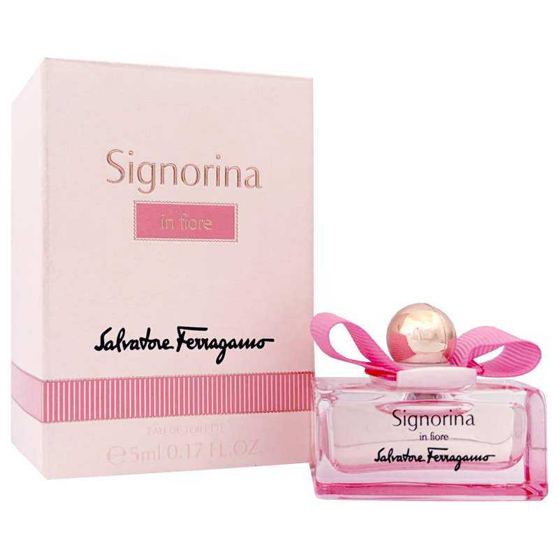 salvatore-ferragamo-signorina-in-fiore-miniature مینیاتوری سیگنورینا این فیور سالواتور فراگامو ادوتویلت زنانه
